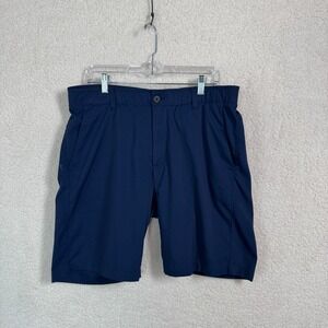 Under Armour Men's Shorts Size‎ 36 Navy HeatGear Stretch Golf Performance